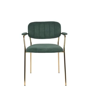 Set van 2 eetkamerstoelen Alina met armleuning Zuiver BV