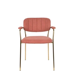 Set van 2 eetkamerstoelen Alina met armleuning Zuiver BV