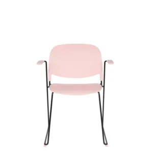 Set van 4 eetkamerstoelen Bradney met armleuning Zuiver BV