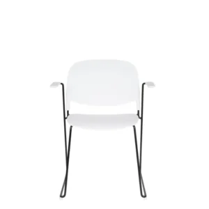 Set van 4 eetkamerstoelen Bradney met armleuning Zuiver BV