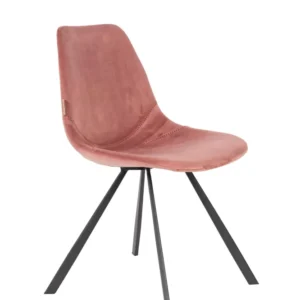 Set van 2 eetkamerstoelen Franky velvet Zuiver BV