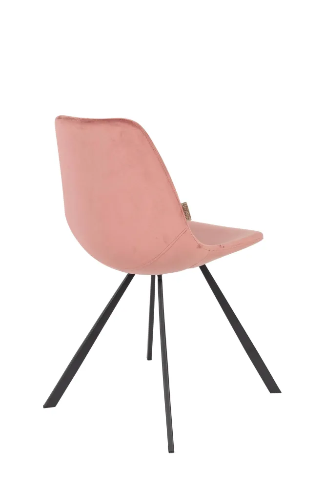 Set van 2 eetkamerstoelen Franky velvet Zuiver BV
