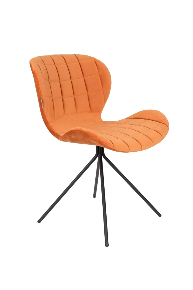 Set van 2 eetkamerstoelen OMG Velvet Zuiver BV