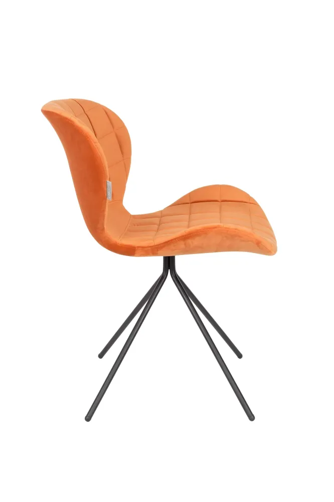 Set van 2 eetkamerstoelen OMG Velvet Zuiver BV