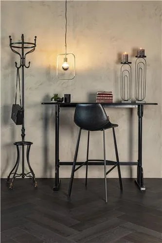 Dutchbone Franky barkruk H65 Black Zuiver