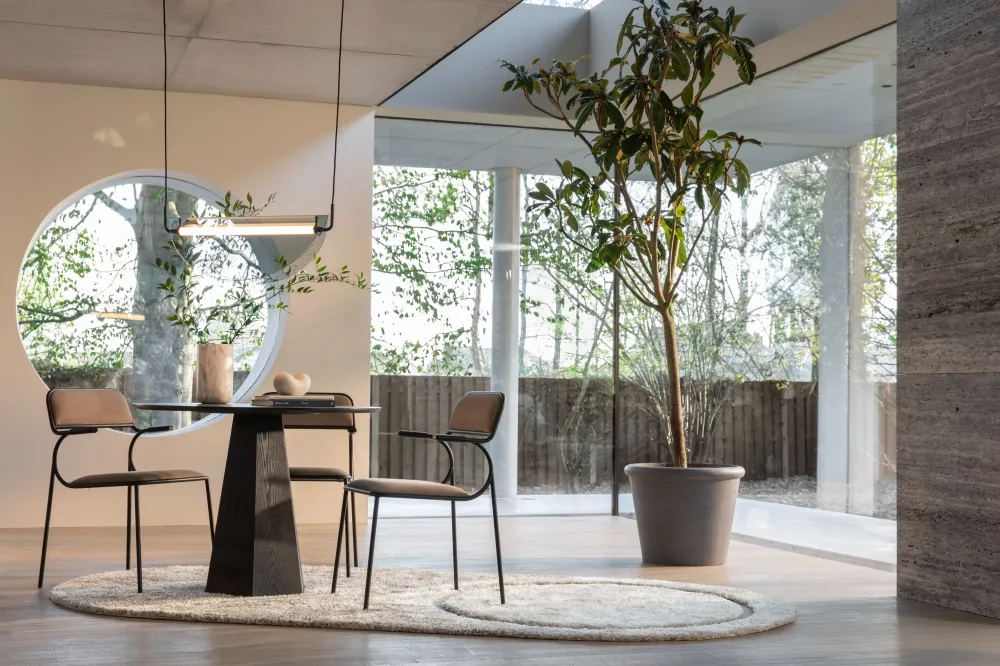 Zuiver Alba eetkamerstoel Black Beige