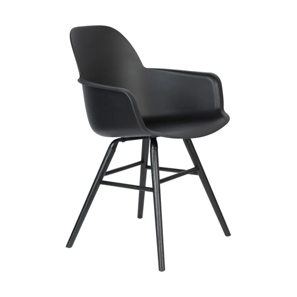 Zuiver Albert Kuip armstoel All Black