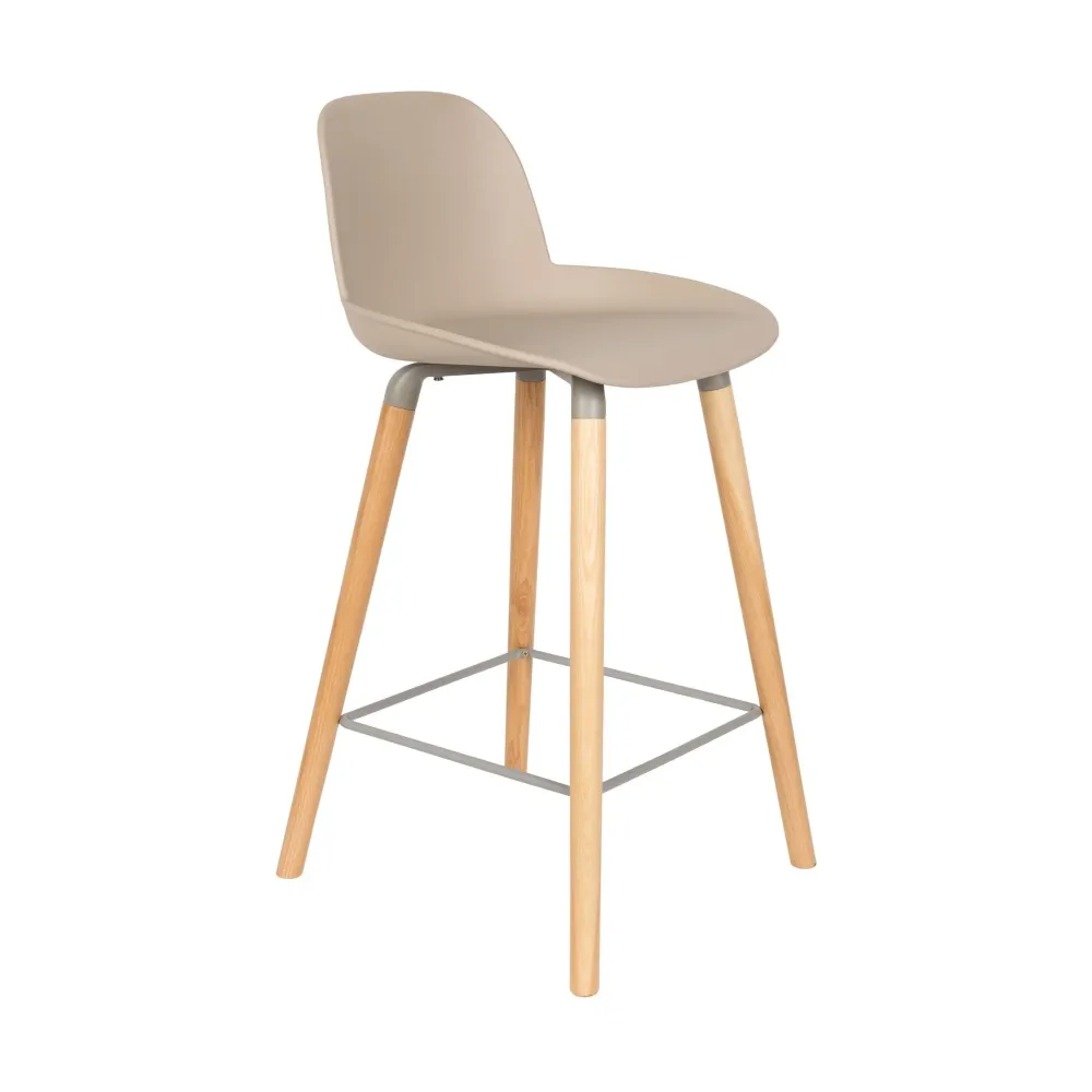 Zuiver Albert Kuip barkruk H65 Taupe