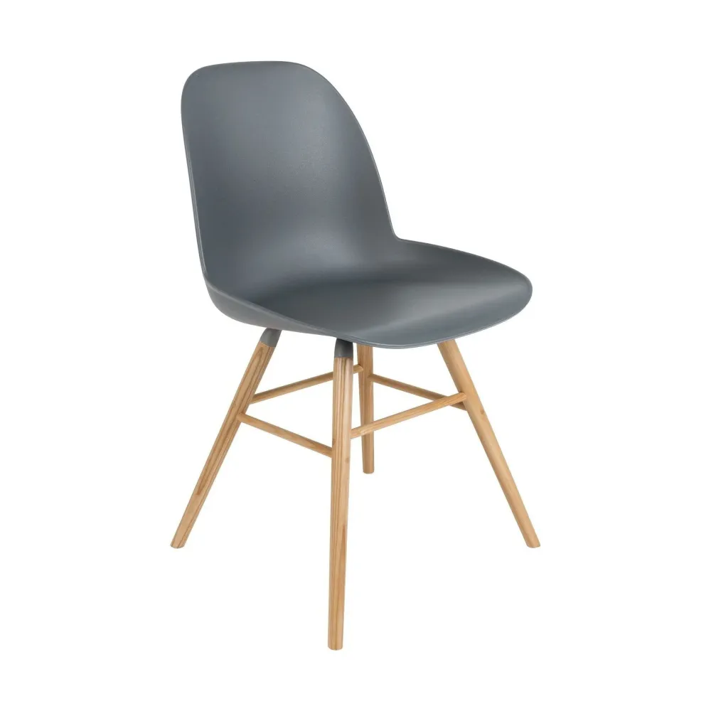 Zuiver Albert Kuip eetkamerstoel Dark Grey