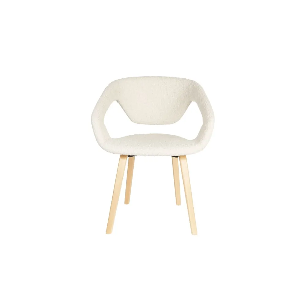 Zuiver Flexback eetkamerstoel Beige