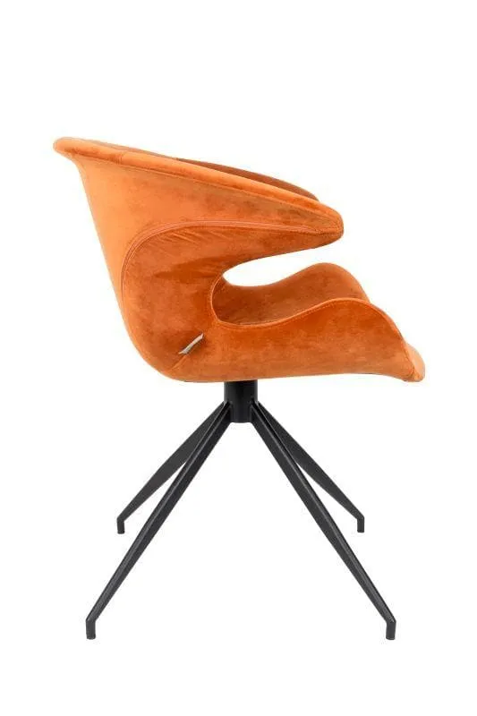 Zuiver Mia armstoel Orange