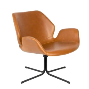 Zuiver Nikki fauteuil All Brown