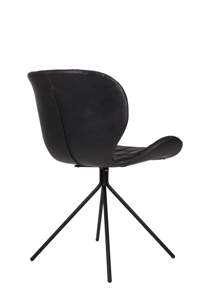 Zuiver OMG eetkamerstoel kunstleer Black