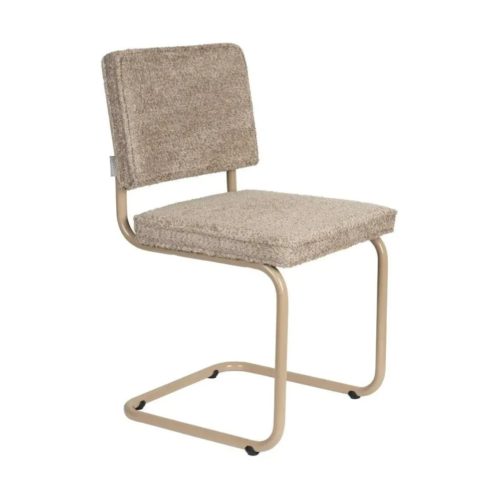 Zuiver Ridge Soft eetkamerstoel Beige