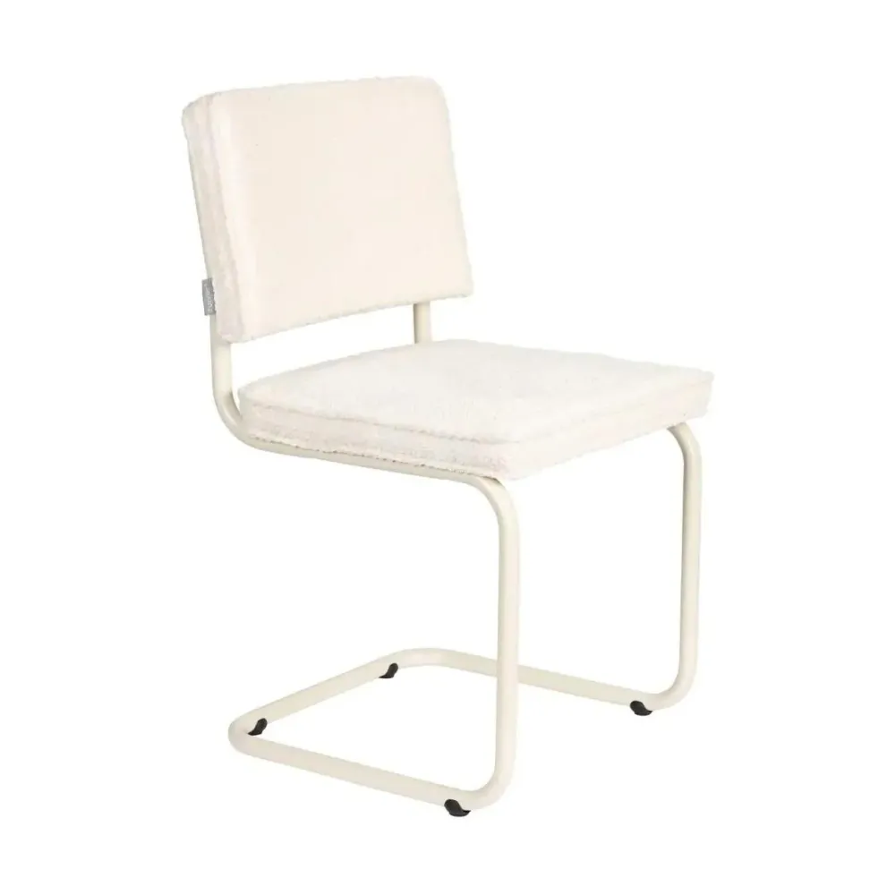 Zuiver Ridge Soft eetkamerstoel Off White