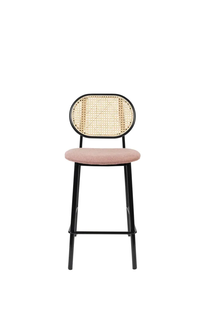 Zuiver Spike barkruk H65 Natural Pink