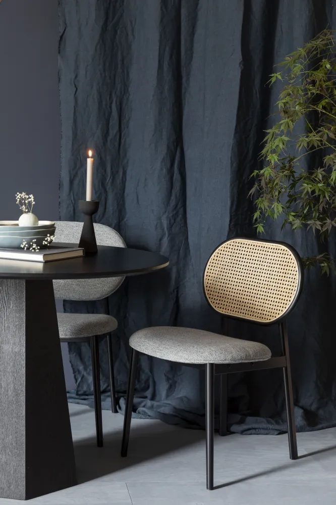Zuiver Spike eetkamerstoel Natural Grey