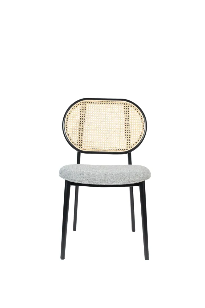 Zuiver Spike eetkamerstoel Natural Grey