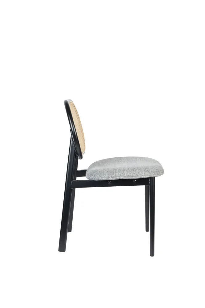Zuiver Spike eetkamerstoel Natural Grey