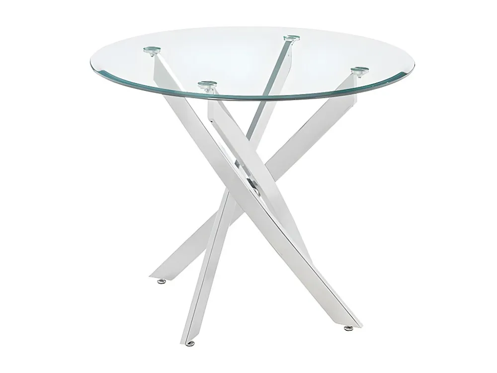 Tafelset met eettafel COSIMA + 2 stoelen NADYA - Zwart - Koop nu