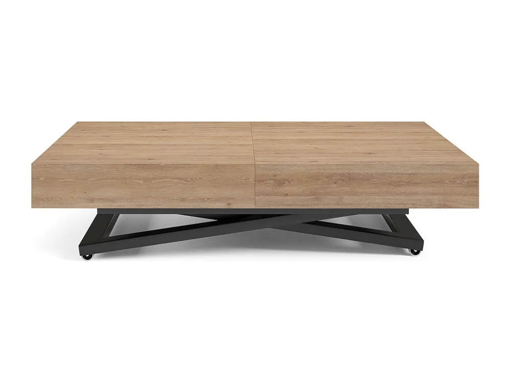Salontafel SANNA U CT80 80x200x80 Bruin
