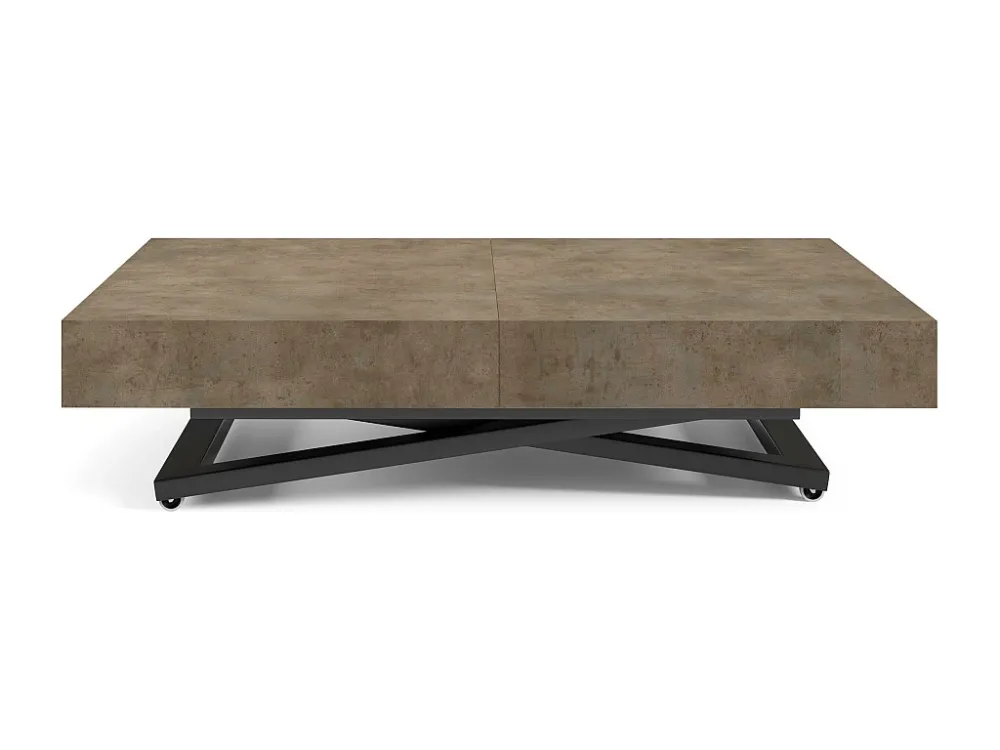 Salontafel SANNA U CT80 80x200x80 Donkergrijs