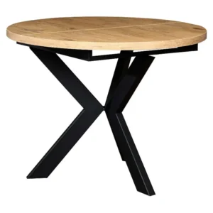 Eetkamertafel AGNES DT100 100x138x76 Oranje