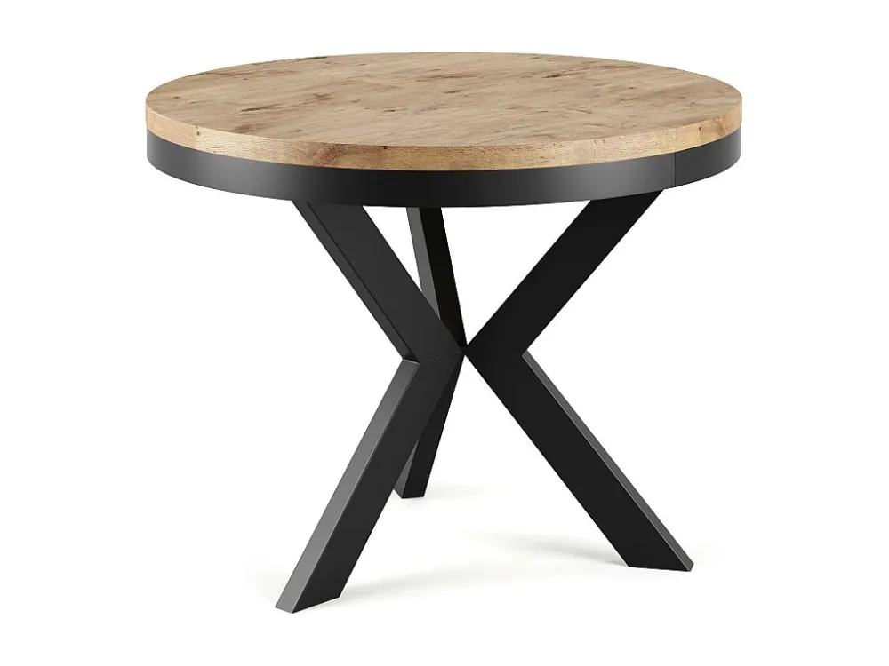 Eetkamertafel ELVE DT100 100x138x76 Oranje