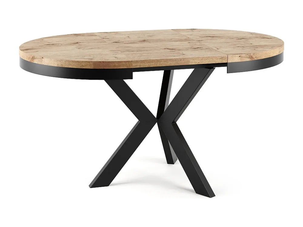 Eetkamertafel ELVE DT100 100x138x76 Oranje