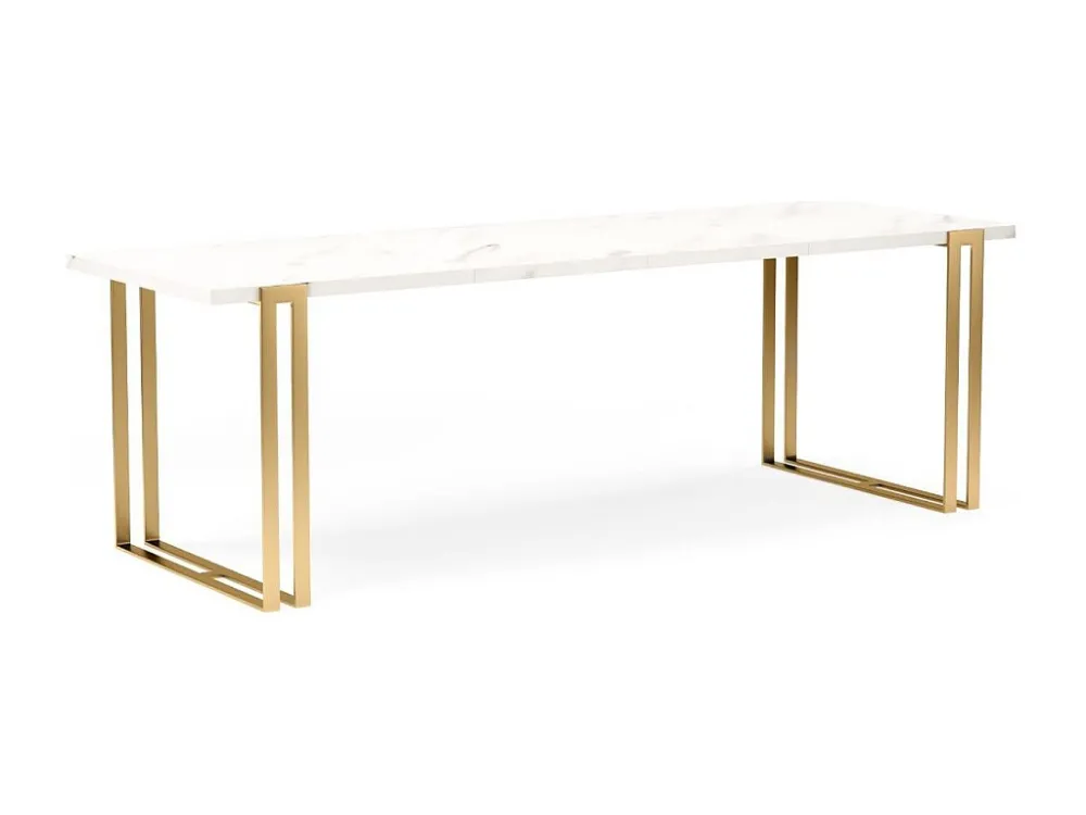 Eetkamertafel HORTEN DT90 90x260x76 Wit