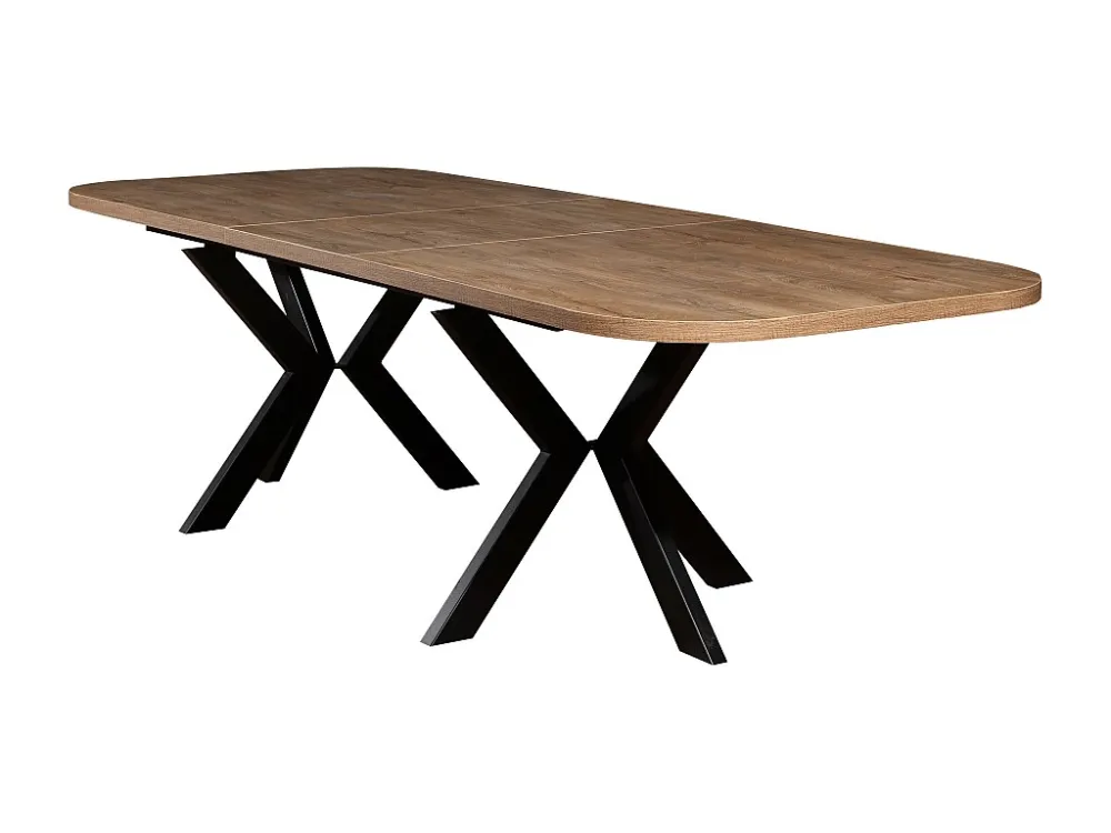 Eetkamertafel OSLO DT100 100x276x76 Oranje