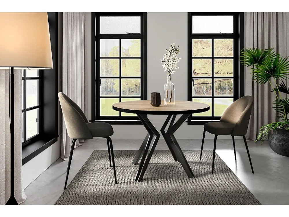 Eetkamertafel RANDI DT120 120x196x76 Beige
