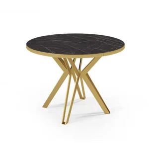 Eetkamertafel RANDI DT120 120x196x76 Zwart