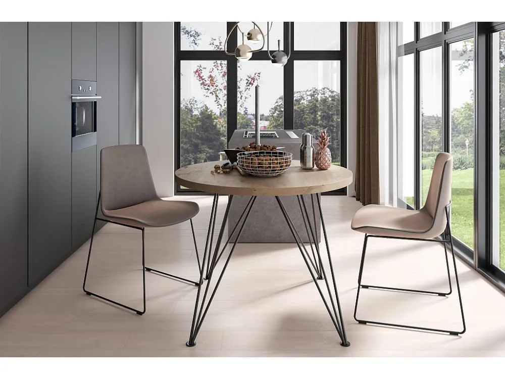 Eetkamertafel TIAGO DT120 120x196x76 Beige