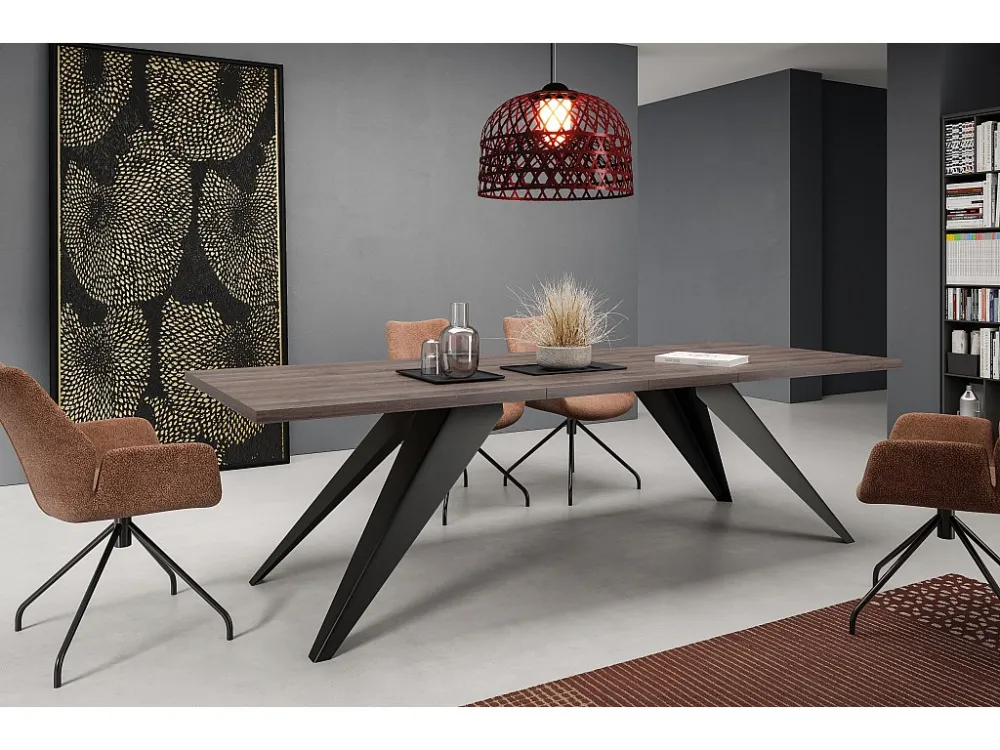 Eetkamertafel VENTO DT80 80x240x76 Bruin