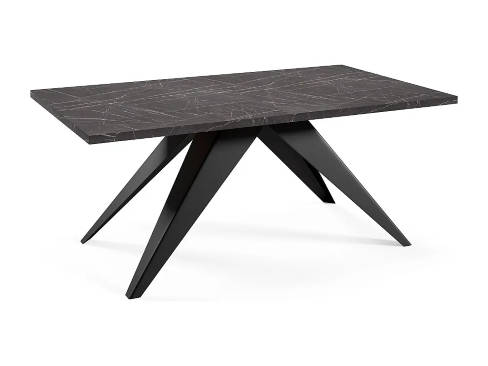 Eetkamertafel VENTO DT80 80x240x76 Zwart