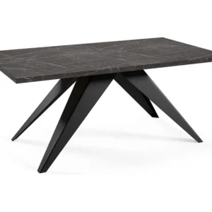 Eetkamertafel VENTO DT90 90x260x76 Zwart