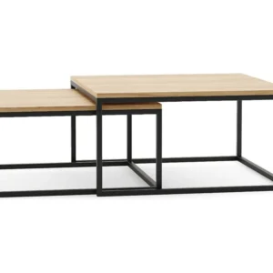 Salontafel DUAL CT76 76x76x39 Beige