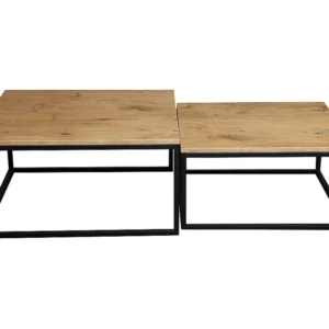 Salontafel DUAL CT76 76x76x39 Oranje
