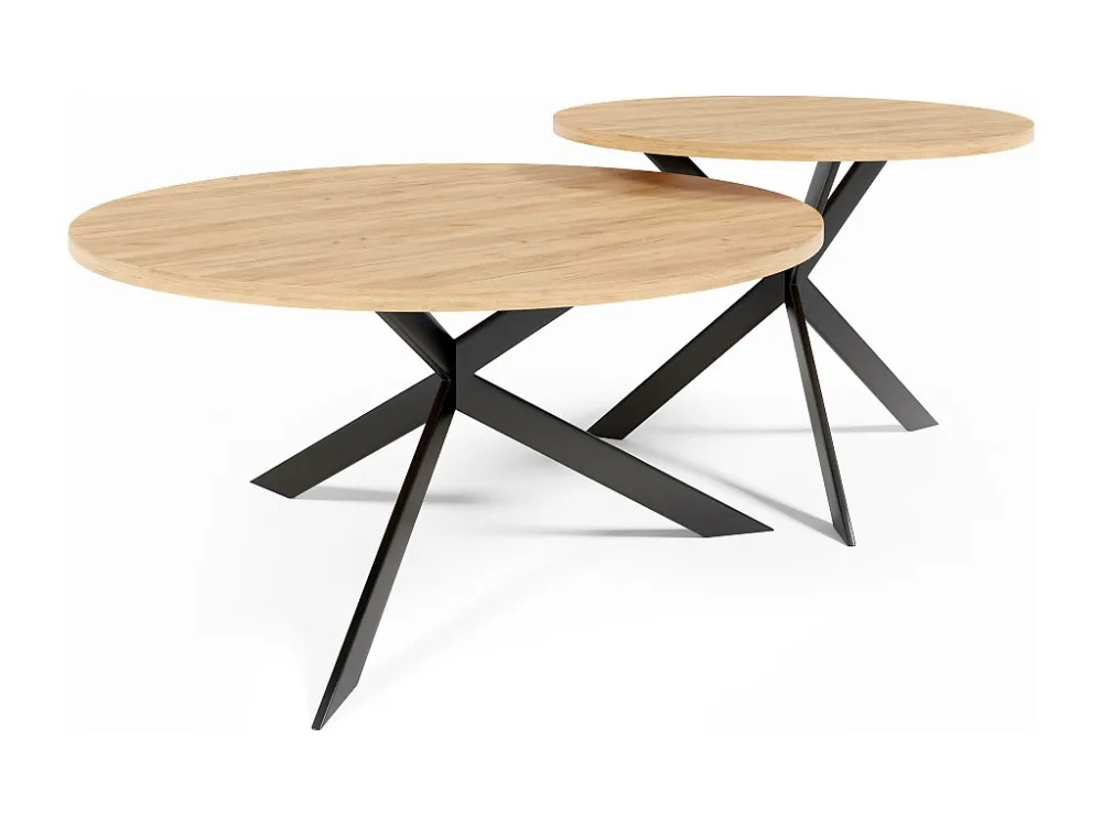 Salontafel LIBRE CT75 75x75x36 Natuurlijk