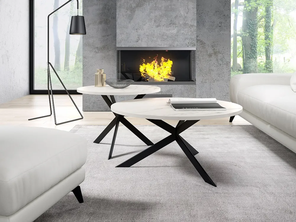 Salontafel LIBRE CT75 75x75x36 Wit