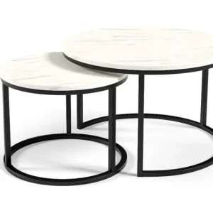 Salontafel RABEN CT75 75x75x47 Wit