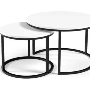 Salontafel RABEN CT75 75x75x47 Wit