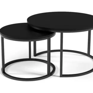 Salontafel RABEN CT75 75x75x47 Zwart