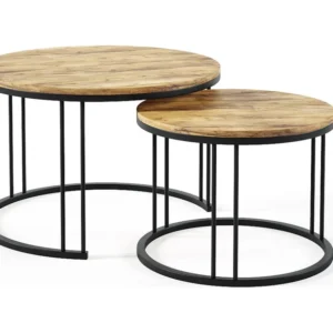 Salontafel RAGNAR CT75 75x75x47 Oranje
