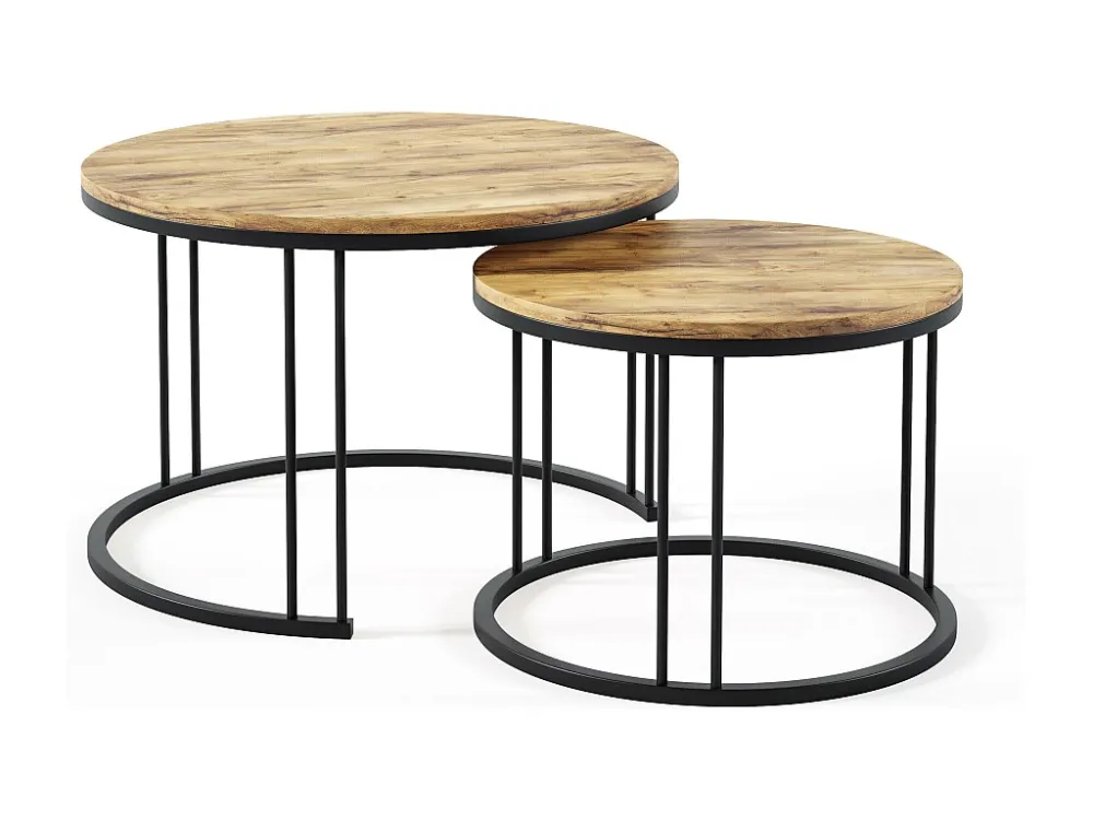 Salontafel RAGNAR CT75 75x75x47 Oranje