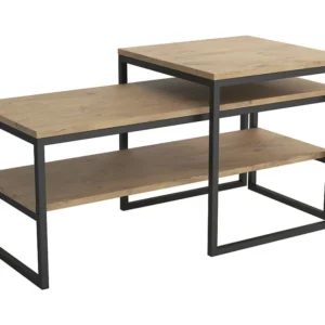 Salontafel TONY CT50 50x50x50 bruin