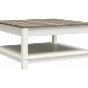 Chapel Hill | Salontafel met 1 Plank Wit - Eikenlook Dorel Home