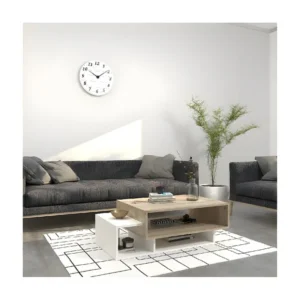 Elisa Koffietafel, Wit, Sonoma, 100x60x35 cm, EPIKASA
