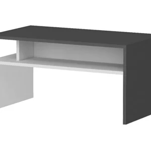 Giulia Koffietafel, Wit, Antraciet, 90x50x43 cm, EPIKASA
